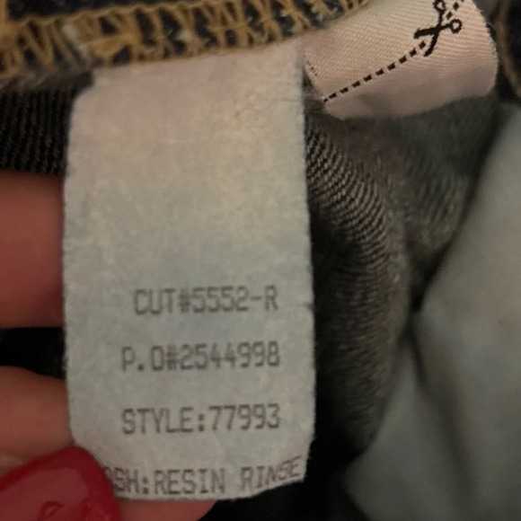 J. Crew womens Hipslung jeans dark wash Made in USA Size 29 with 32”inseam - Picture 7 of 8